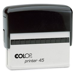 COLOP P45 CUSTOM STAMP 4582X25mm  Single Colour