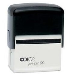 COLOP P60 PRINTER SELF INKING Custom Made Stamp 36x73mm Single Colour