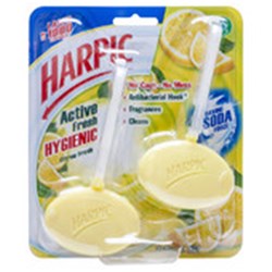 HARPIC CITRUS ACTIVE FRESH Toilet Rim Block 2 pack   80g