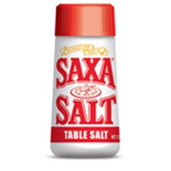 SAXA TABLE SALT PICNIC PACK 125 grams